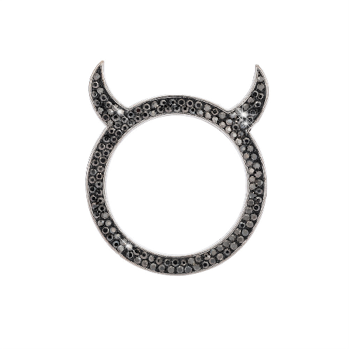 Anillo Universal para Botón de Arranque, Decoración de Ignición con Cristales