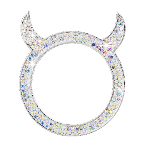 Anillo Universal para Botón de Arranque, Decoración de Ignición con Cristales